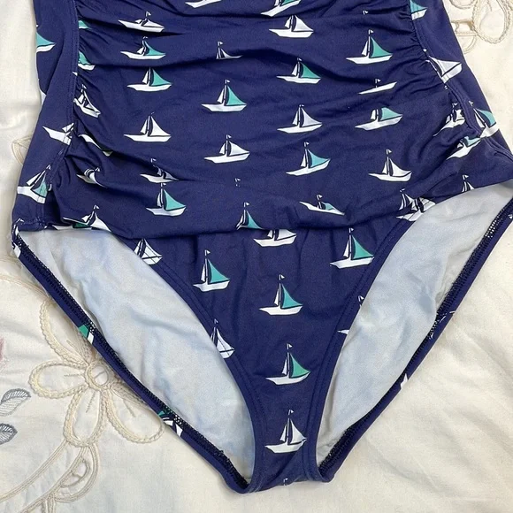 Tommy Bahama sailboat one piece swim bikini - Picture 2 of 6